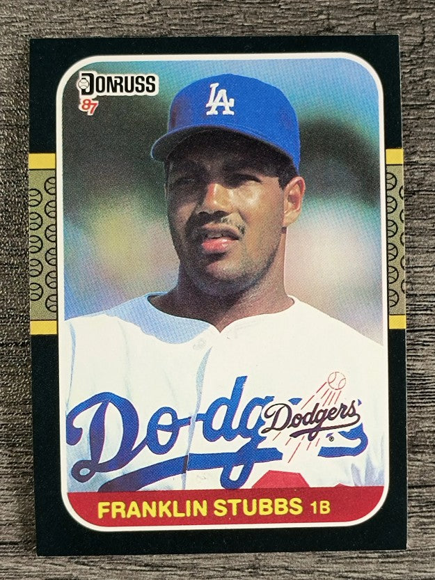 1987 Donruss #299 Franklin Stubbs