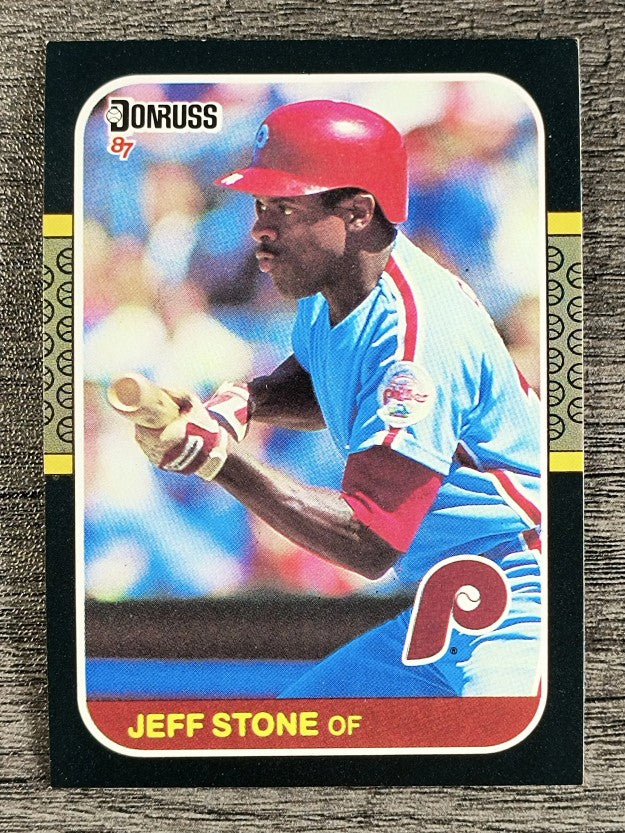 1987 Donruss #309 Jeff Stone