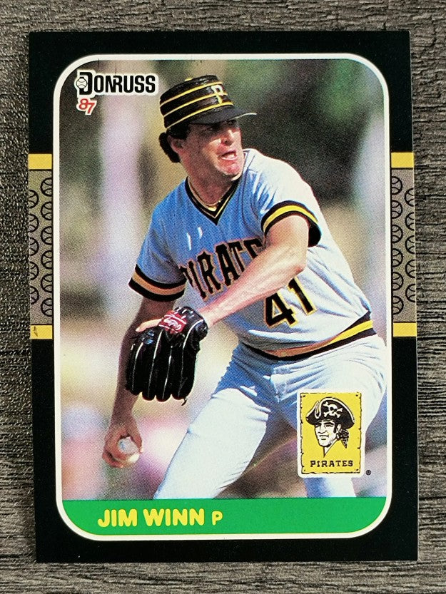 1987 Donruss #312 Jim Winn
