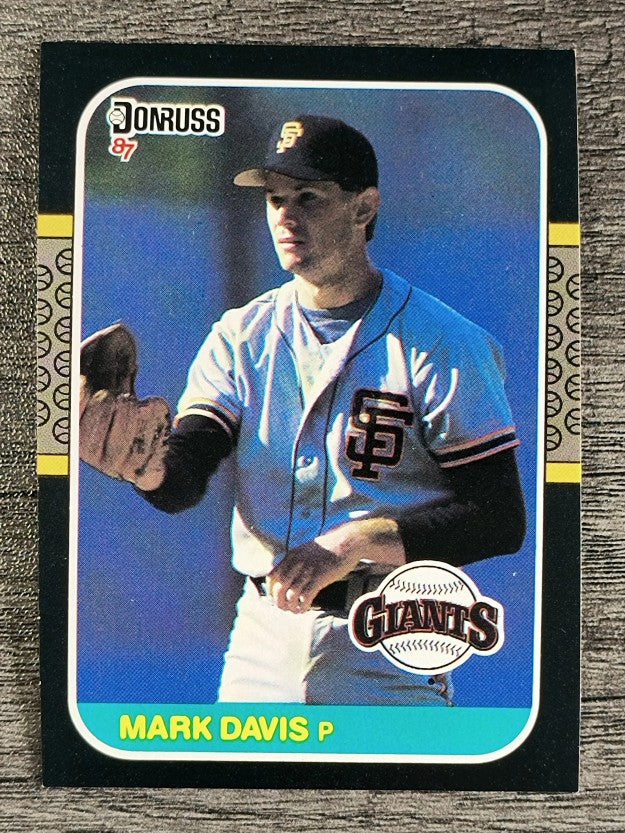 1987 Donruss #313 Mark Davis