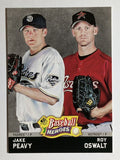 2006 SP Authentic Baseball Heroes #46 Roy Oswalt/Jake Peavy