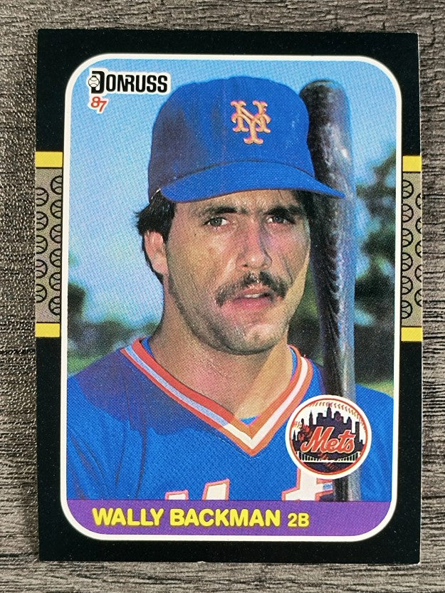 1987 Donruss #316 Wally Backman