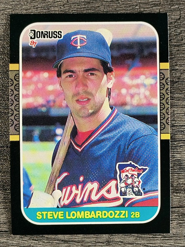 1987 Donruss #318 Steve Lombardozzi