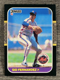 1987 Donruss #323 Sid Fernandez