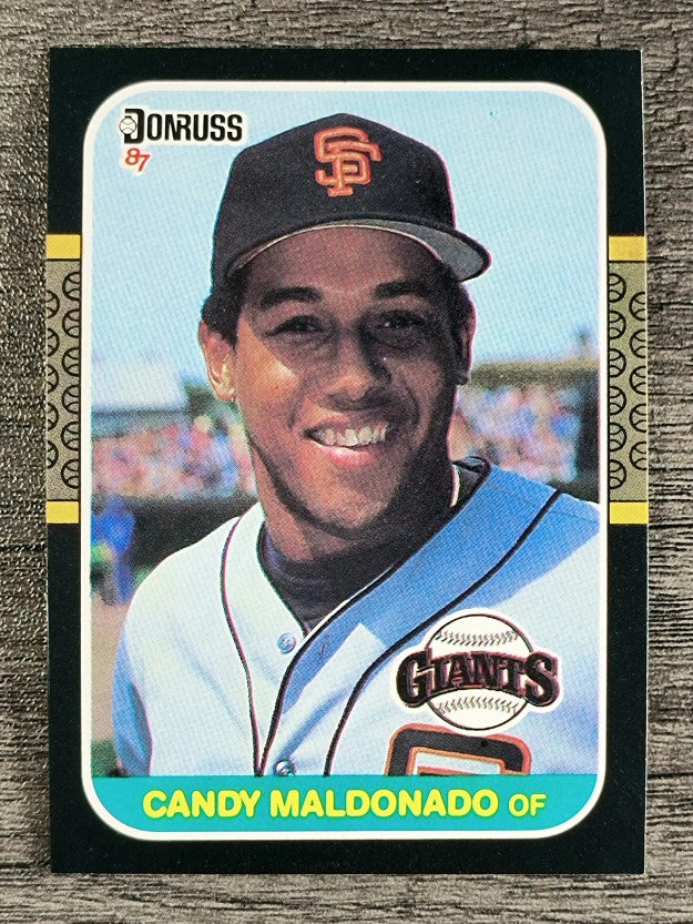 1987 Donruss #327 Candy Maldonado