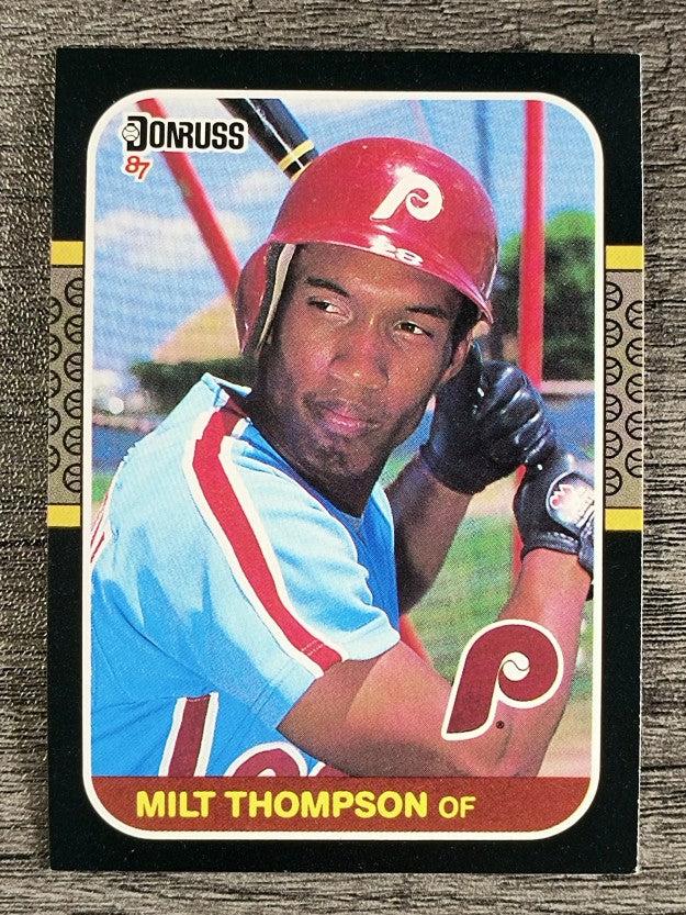 1987 Donruss #330 Milt Thompson