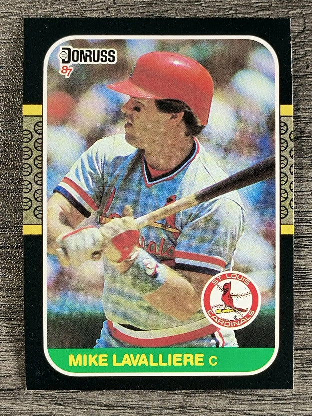 1987 Donruss #331 Mike LaValliere RC
