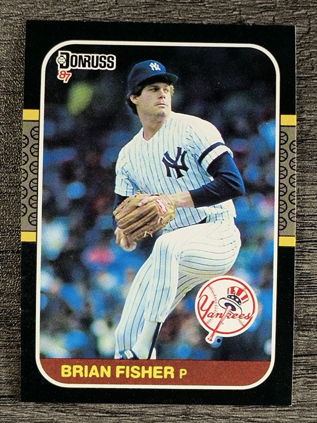 1987 Donruss #340 Brian Fisher