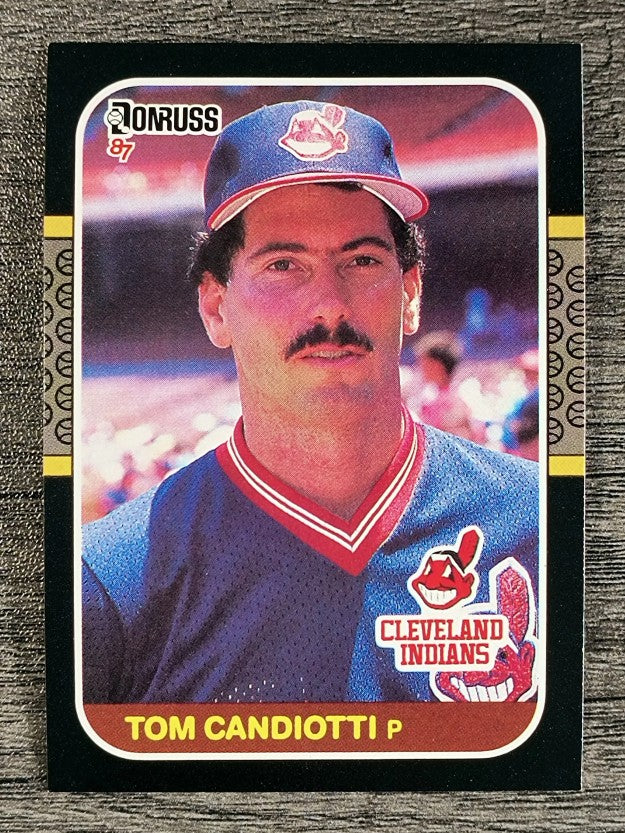 1987 Donruss #342 Tom Candiotti