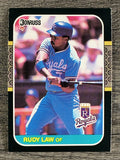 1987 Donruss #343 Rudy Law