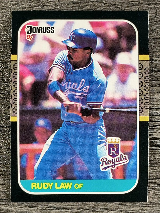 1987 Donruss #343 Rudy Law