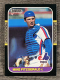 1987 Donruss #345 Mike Fitzgerald