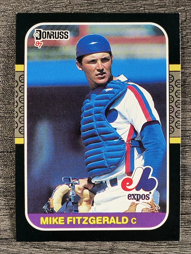 1987 Donruss #345 Mike Fitzgerald