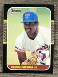 1987 Donruss #346 Ruben Sierra RC