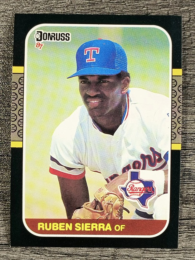 1987 Donruss #346 Ruben Sierra RC