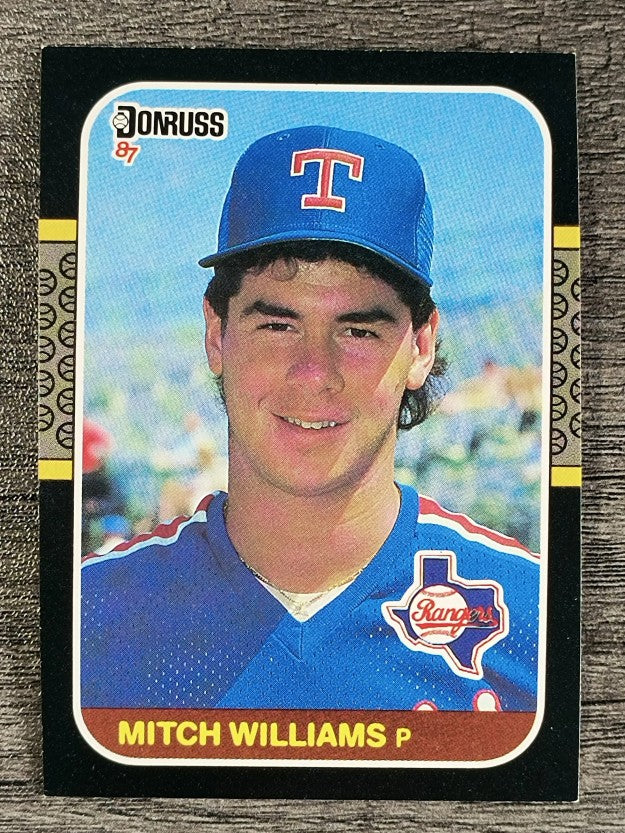 1987 Donruss #347 Mitch Williams RC