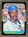 1987 Donruss #348 Jorge Orta