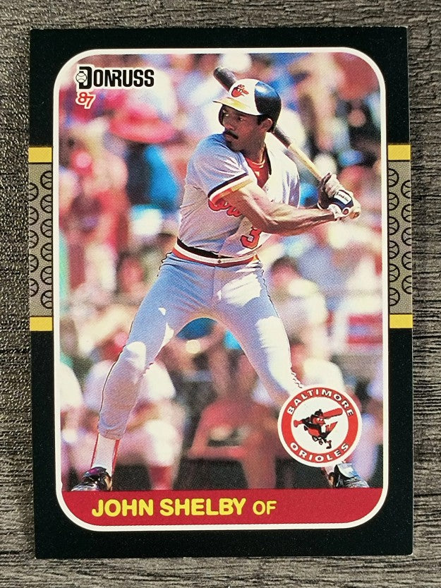 1987 Donruss #354 John Shelby