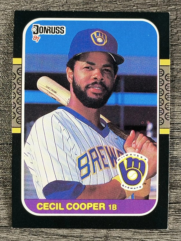 1987 Donruss #363 Cecil Cooper