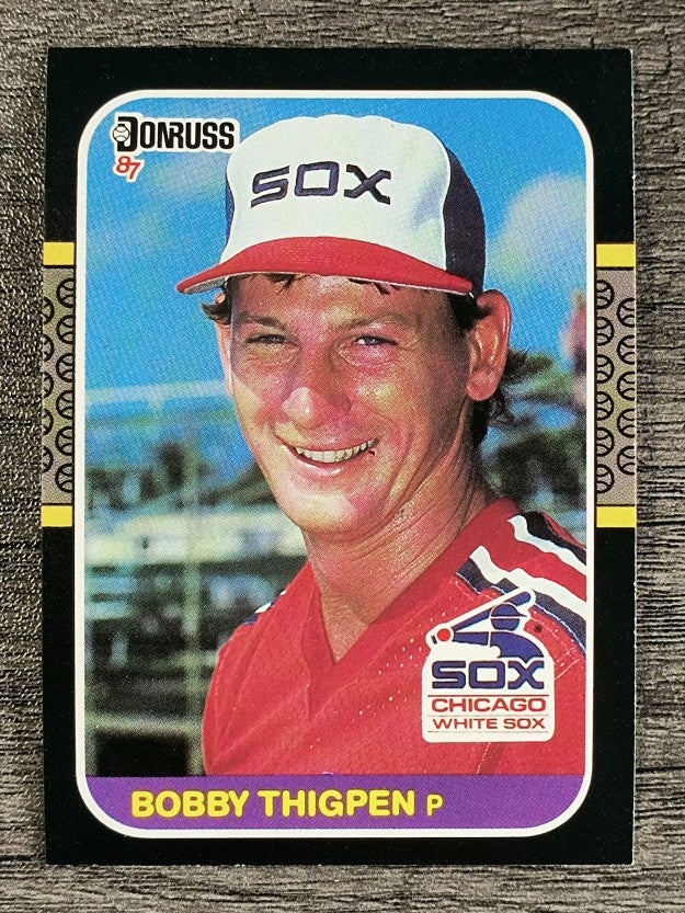 1987 Donruss #370 Bobby Thigpen RC
