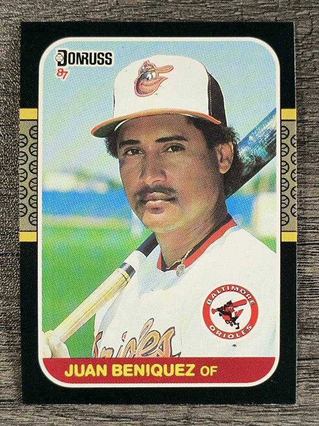 1987 Donruss #371 Juan Beniquez