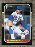1987 Donruss #376 Ed VandeBerg