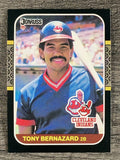 1987 Donruss #377 Tony Bernazard