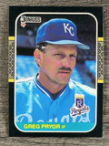 1987 Donruss #378 Greg Pryor