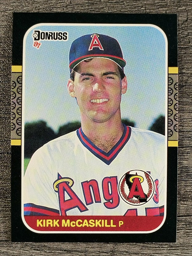 1987 Donruss #381 Kirk McCaskill