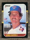 1987 Donruss #382 Greg Harris