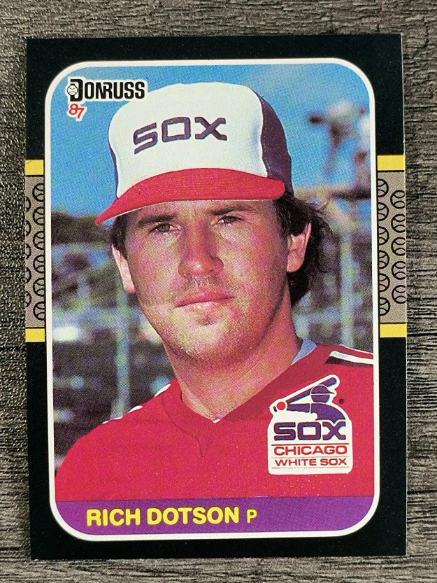1987 Donruss #383 Rich Dotson