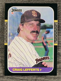 1987 Donruss #387 Craig Lefferts