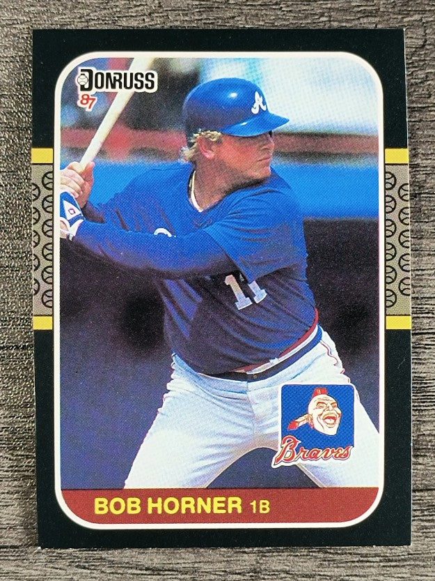 1987 Donruss #389 Bob Horner