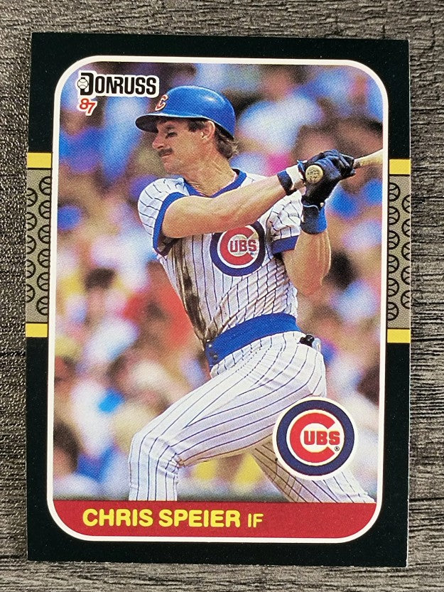 1987 Donruss #392 Chris Speier