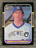 1987 Donruss #397 Bryan Clutterbuck