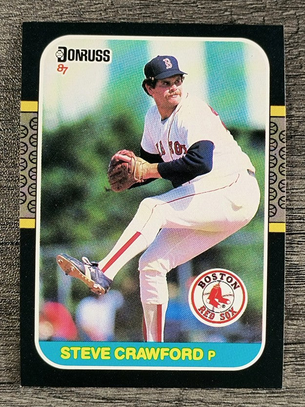 1987 Donruss #399 Steve Crawford