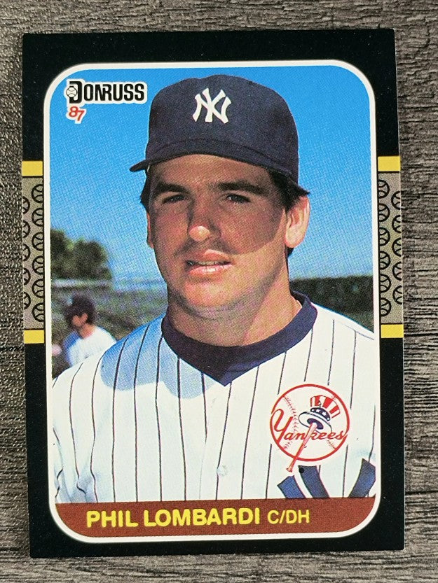 1987 Donruss #401 Phil Lombardi