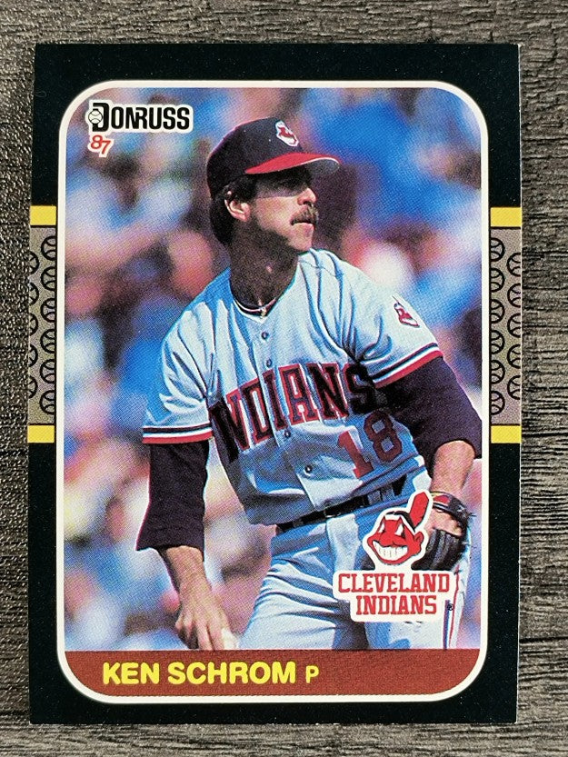 1987 Donruss #403 Ken Schrom