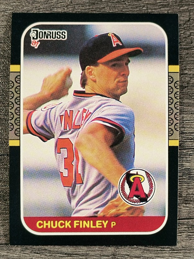1987 Donruss #407 Chuck Finley RC