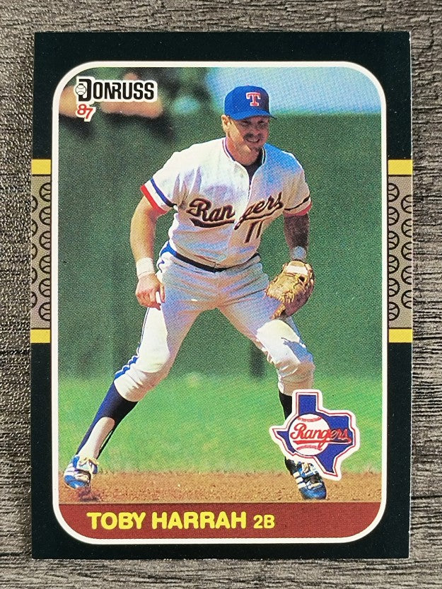 1987 Donruss #408 Toby Harrah
