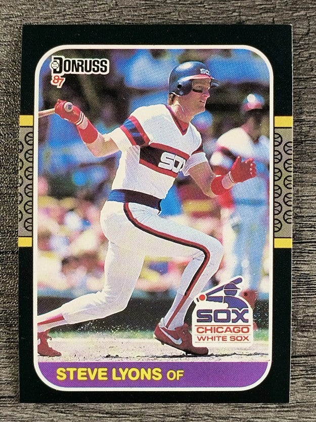 1987 Donruss #409 Steve Lyons