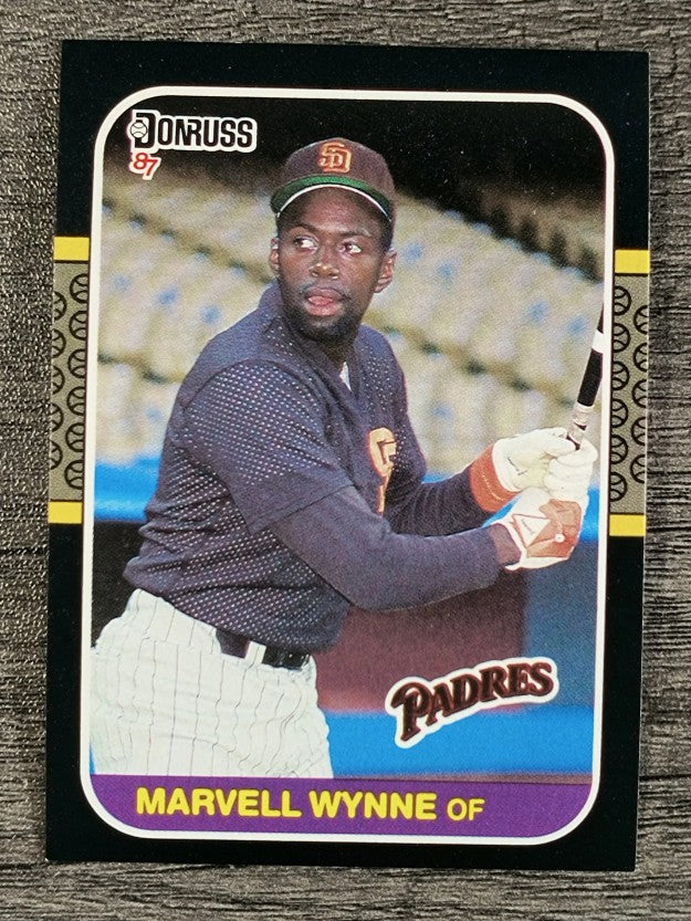1987 Donruss #411 Marvell Wynne