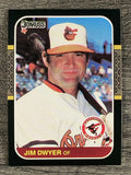 1987 Donruss #418 Jim Dwyer