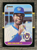1987 Donruss #419 Ben Oglivie