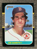 1987 Donruss #421 Joe Sambito