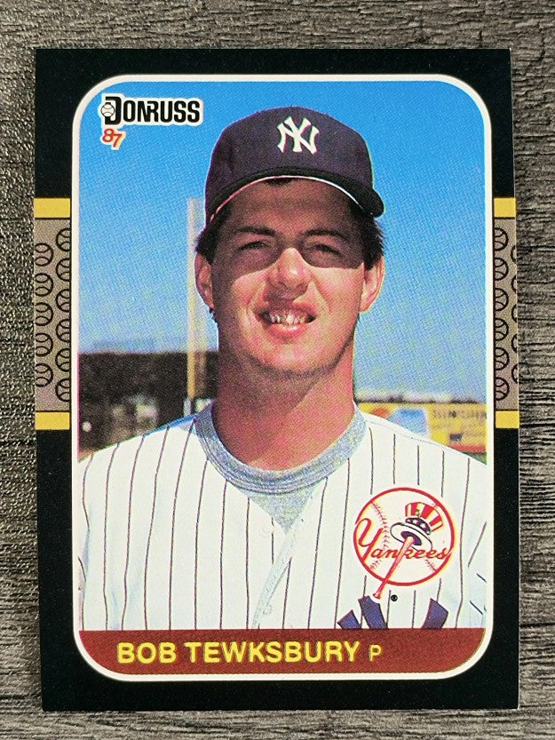 1987 Donruss #422 Bob Tewksbury RC