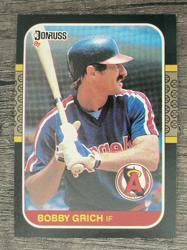 1987 Donruss #456 Bob Grich