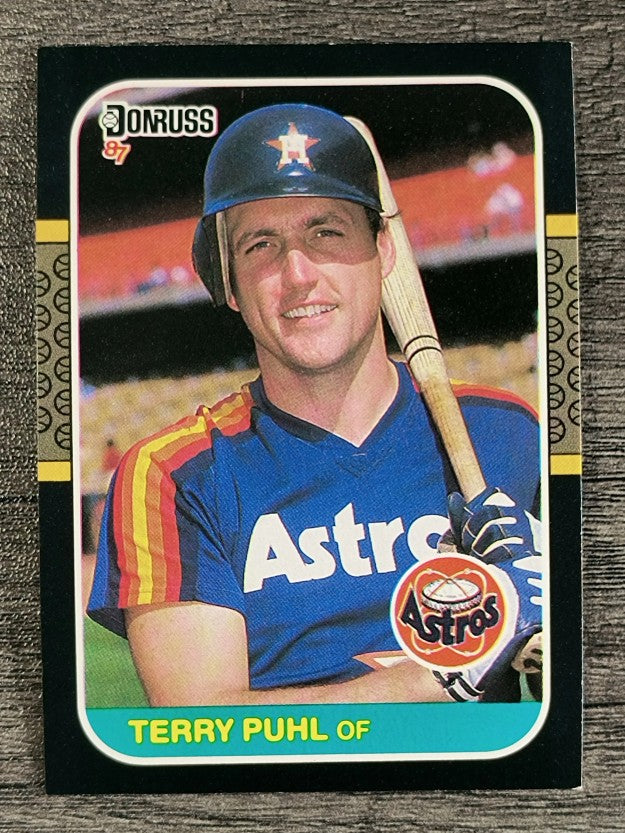 1987 Donruss #431 Terry Puhl