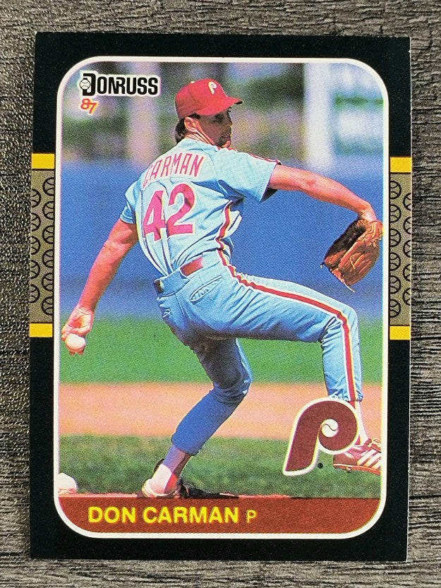 1987 Donruss #432 Don Carman