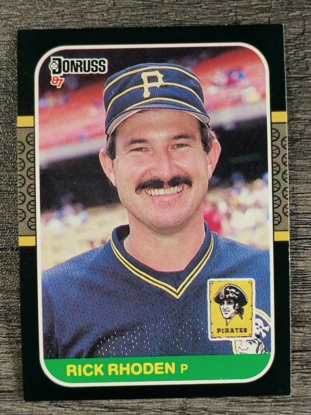 1987 Donruss #435 Rick Rhoden